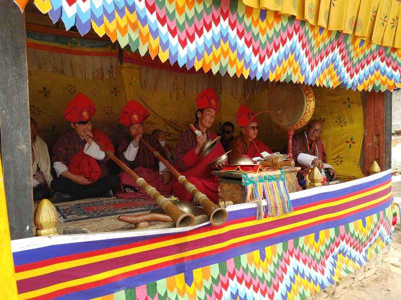 Musicians at the festival