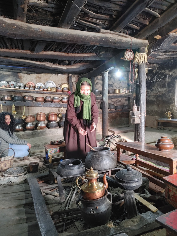 Inside a traditional home at Nubra Valley