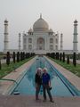 Gorgeous sunrise morning at the Taj 