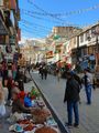 Street scene in Pedestrian 'mall' in Leh