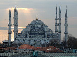 Blue Mosque at Sunrise