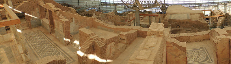 Panorama of the Terraced villas
