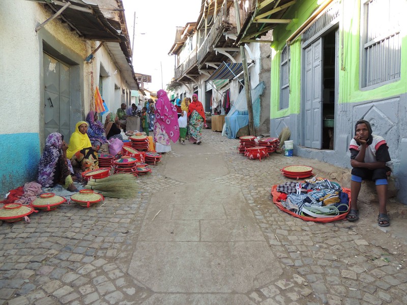 typical street scene in the Old city