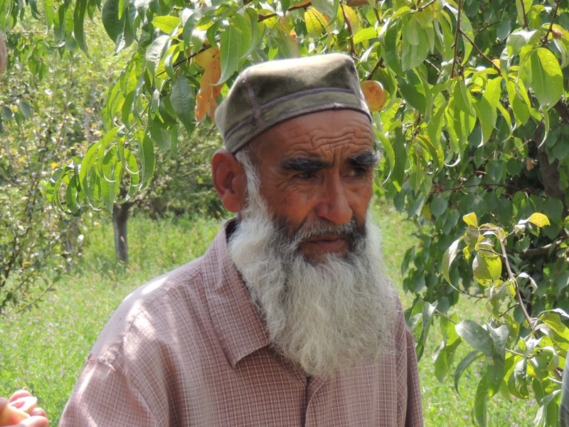 Mohamed, expert fruit grafter