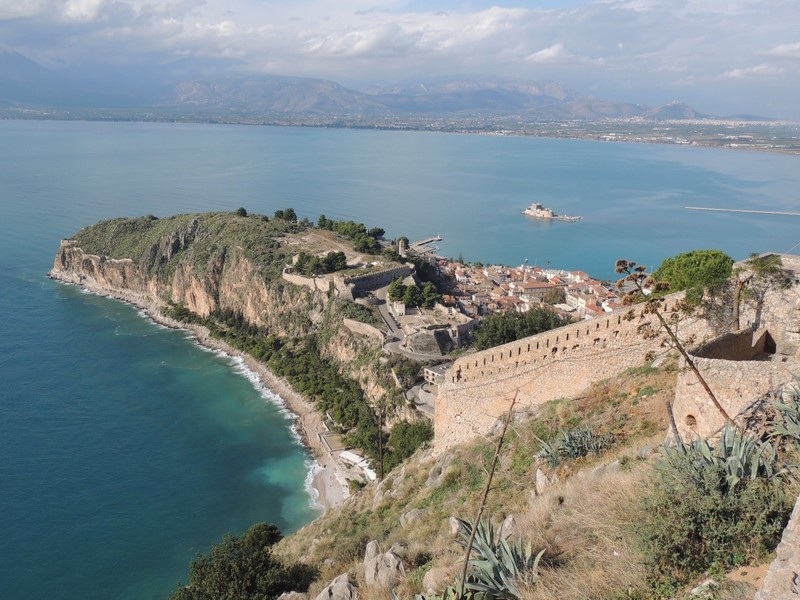 View from the fort of Nafplio