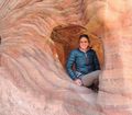 The colors in the Petra stone were stunning!