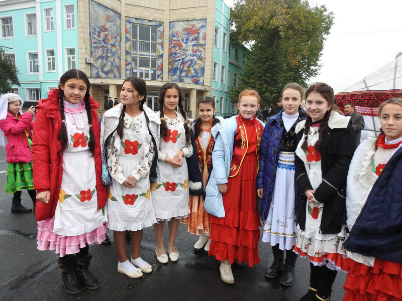 Russian heritage, although they were born in Osh