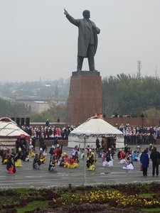 Lenin keeping watch