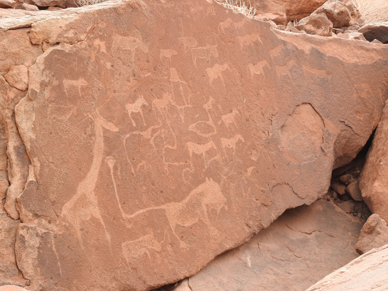 Twyfelfontein rock art Unesco site