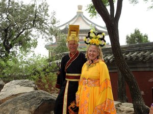Playing Emperor and Empress at the Summer Palace