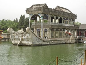 White Marble boat