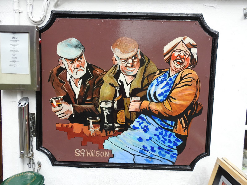 As seen on a pub wall in Carlingford