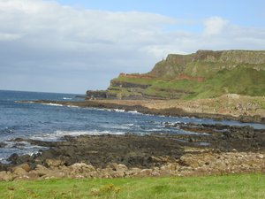 Approaching The Giant's Causeway