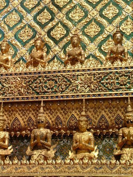 Gold Leaf Details at the Grand Palace