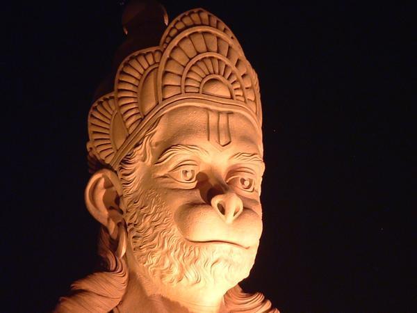 Hindu Statue Close-Up