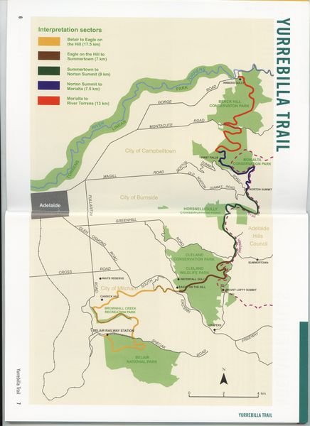Yurrebilla Trail Map
