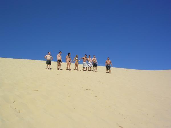 Atop the dune @ Lake Wabby