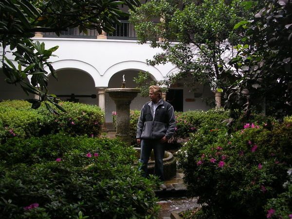 Botero museum Courtyard