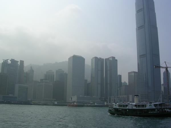 Victoria Harbor on Star Ferry to Tsim Sha Tsui