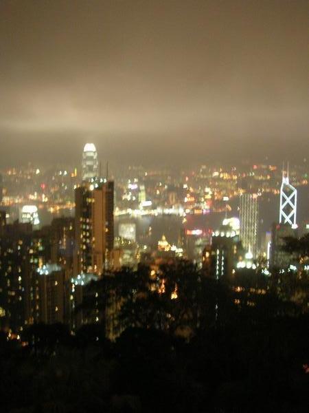Evening view from Victoria Peak