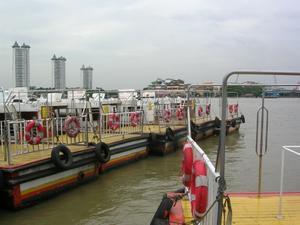 Boat Dock on the Chao Praya River