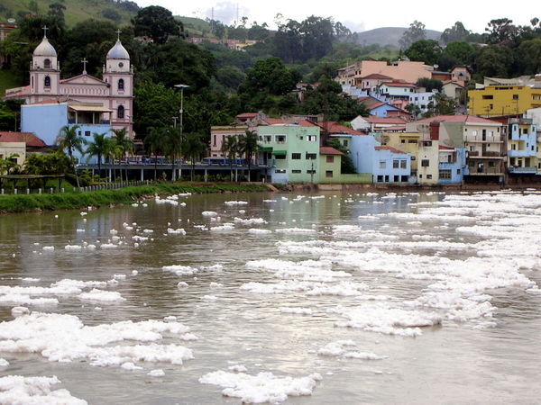 Soapy River...miracle of modern pollution