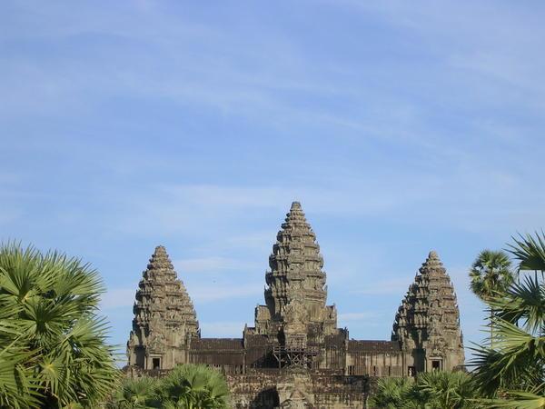 The main temple @ Angkor Wat