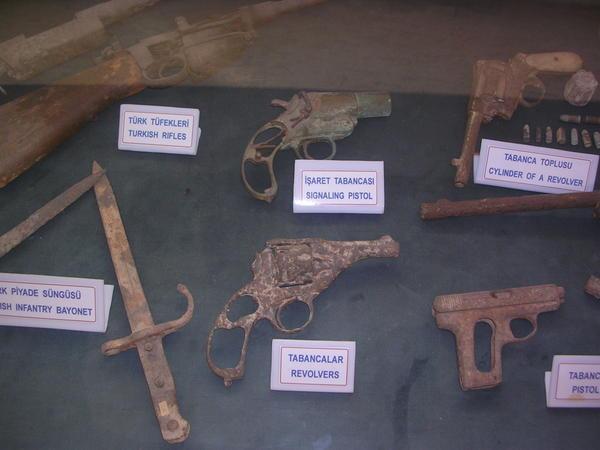 Relic Anzac weapons