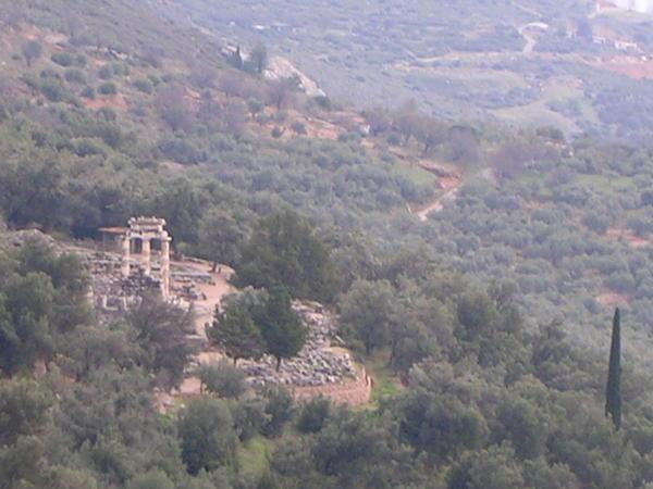 Temple of Athena from above