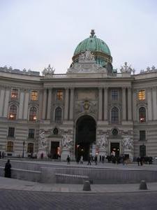 Entrance to the Hofburg Palace