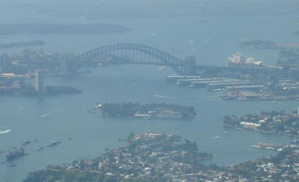 Have you ever seen Sydney from a 747?