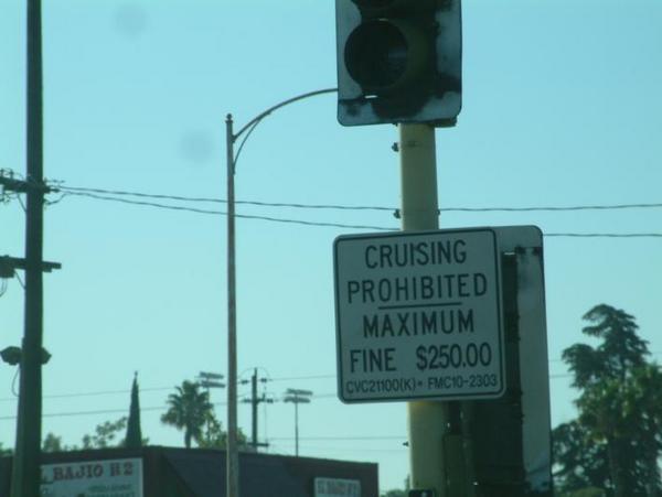 Cruising Prohibited!