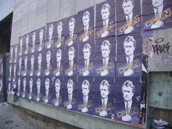 Posters van Karadzic