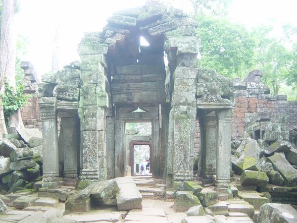 Entrance To Jungle Temple Photo