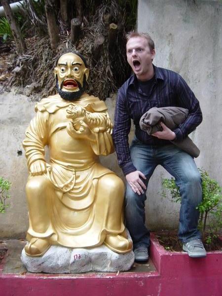 A buddhavista that looked just like me!