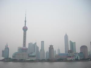 The famous Shanghai skyline