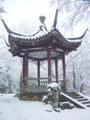 Snowy pagoda