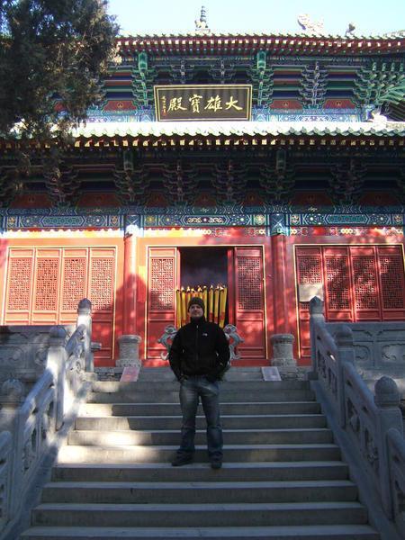 Me at the Shaolin Temple: home of Kung Fu