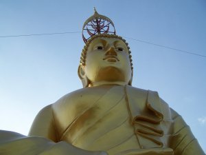 A very large Buddha