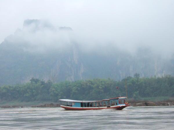 Boatride up the Mekong