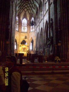 The altar & nave
