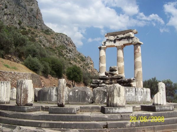 The Tholos in Delphi