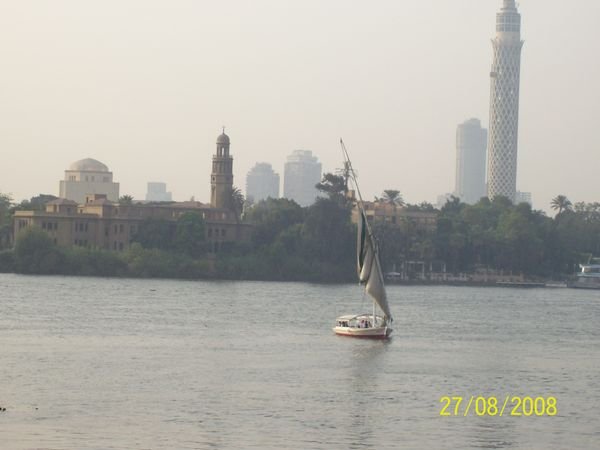 The Nile, in Cairo