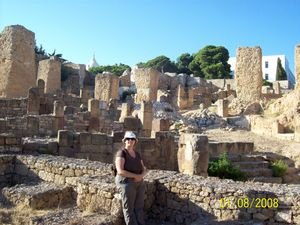 The ruins of Carthage
