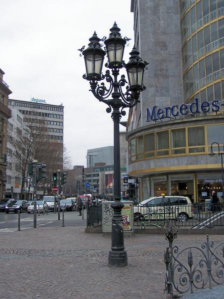 cool lampost in Frankfurt