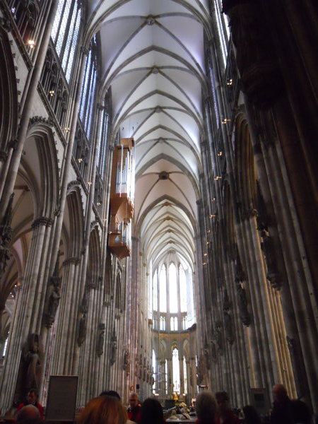 Inside the Cologne Cathedral
