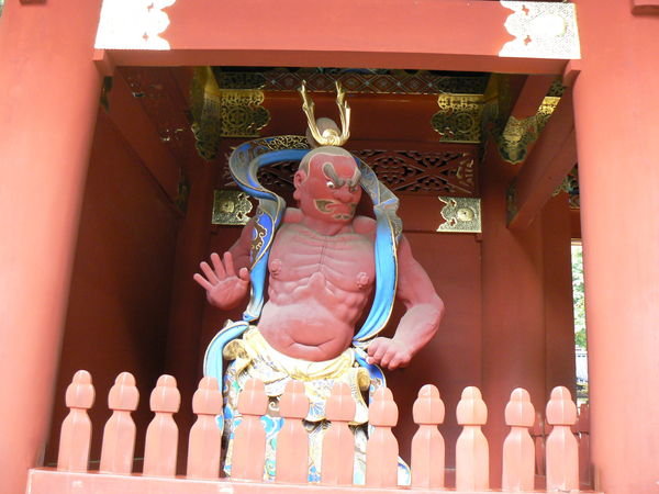 Nikko - Statue at Shrine at Tosho-Go