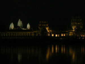 Temples of Angkor - Angkor Wat at night