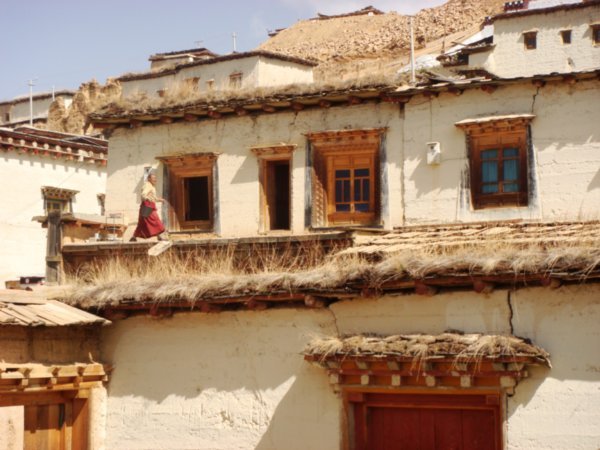 Monk houses in Zhongdian