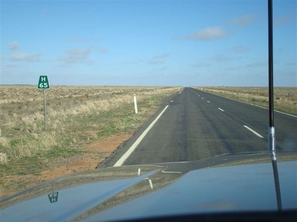 Off across the Hay Plains